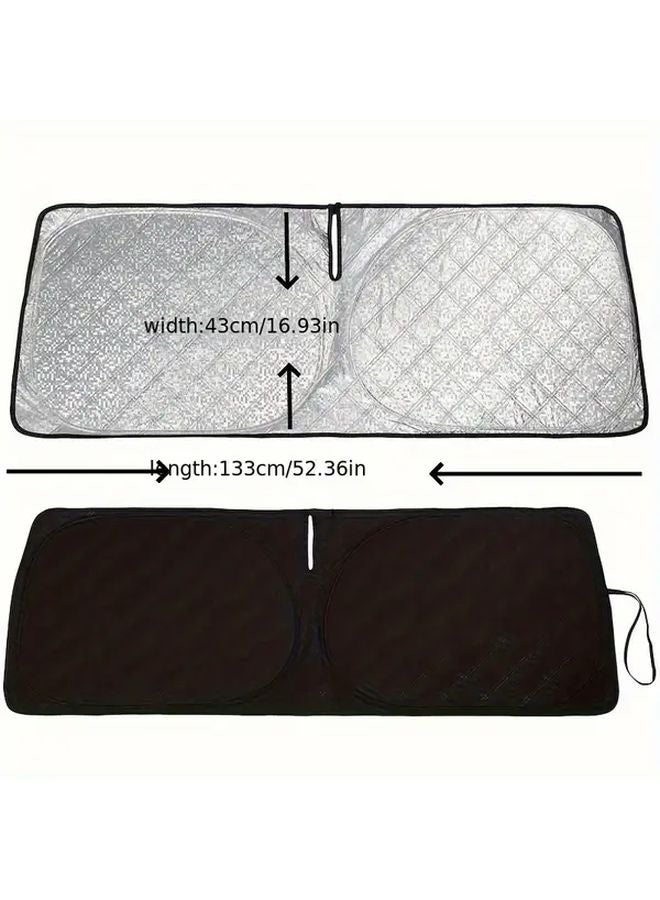 Suzuki Jimny JB64 JB74 Front Windshield Sunshade Aluminum Foil Sun Snow Shield - Image 2